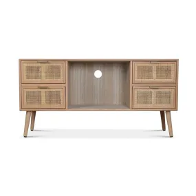 Meuble Tv en bois marron  | 3 Suisses